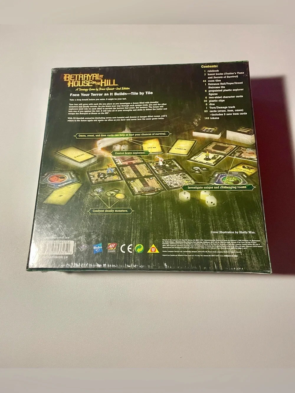 Betrayal at House on the Hill 2nd Edition Board Game New Sealed Spooky Season